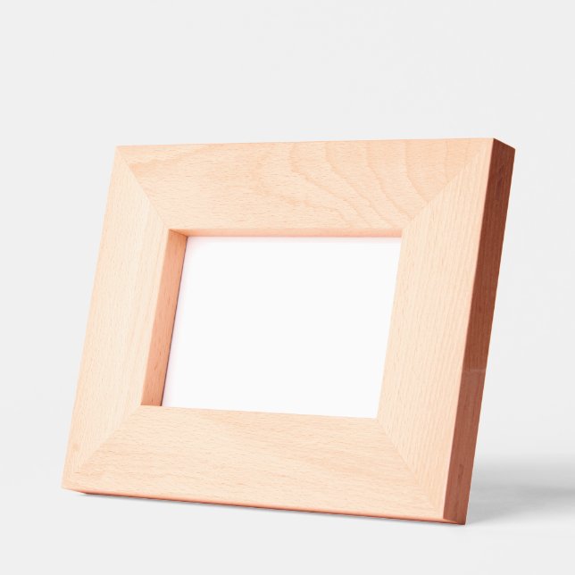 Cadres Gravés Paysage personnalisé 6" x 4", FrameStyle : naturel (Gauche)