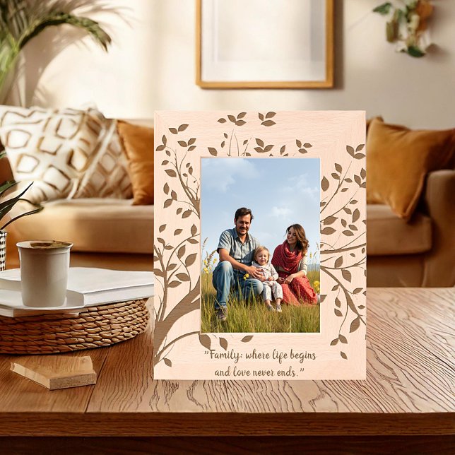 Cadres Gravés Personnalisation de la branche d'arbre (Créateur téléchargé)