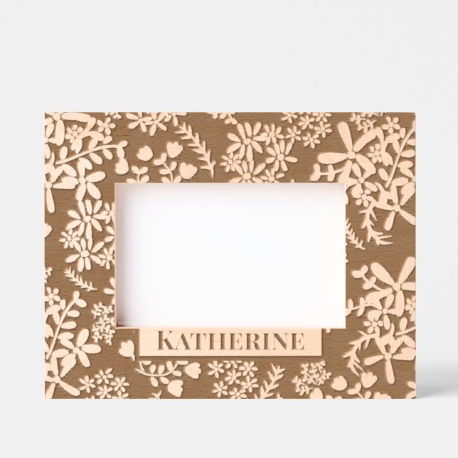 Cadres Gravés Petites fleurs de bouquet (Recto)