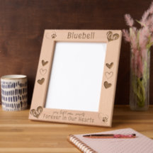 Pour toujours dans nos coeurs Pet Memorial