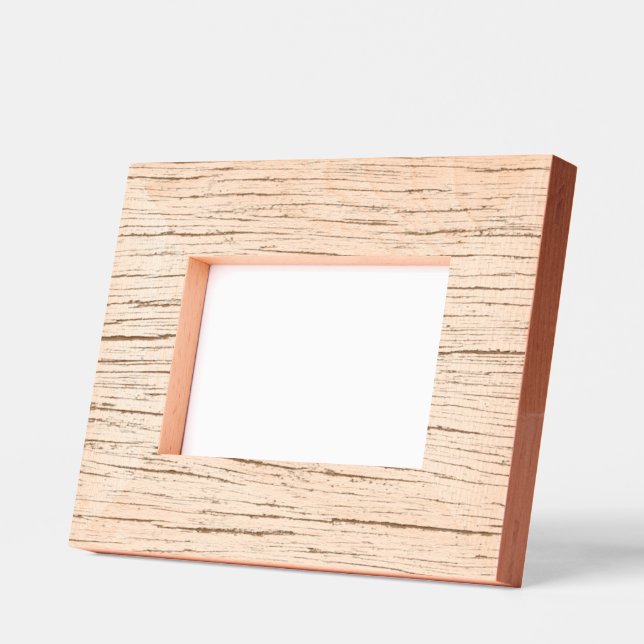 Cadres Gravés Rustic Wood Texture (Gauche)