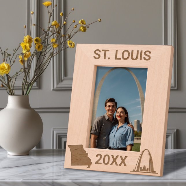 Cadres Gravés Saint-Louis Arch Missouri Custom (Créateur téléchargé)