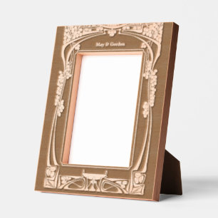 Cadres Gravés Style Art Nouveau vintage