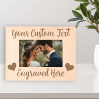 Texte personnalisé Coeurs personnalisés