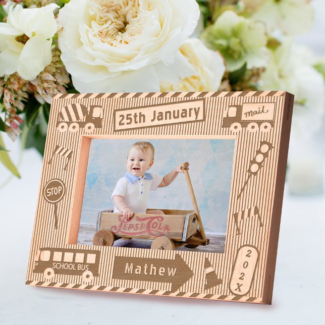 Cadres Gravés Transportation Boys  (Créateur téléchargé)