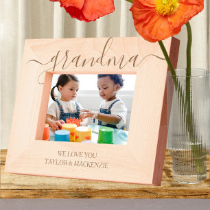 Cadres Gravés Typographie de défilement personnalisée