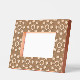 Cadres Gravés Vintage Floral Pattern Engraved Frames