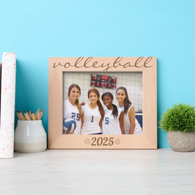 Cadres Gravés Volleyball custom year minimalist  (Créateur téléchargé)