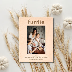 Cadres photo laser de définition amusante Tante