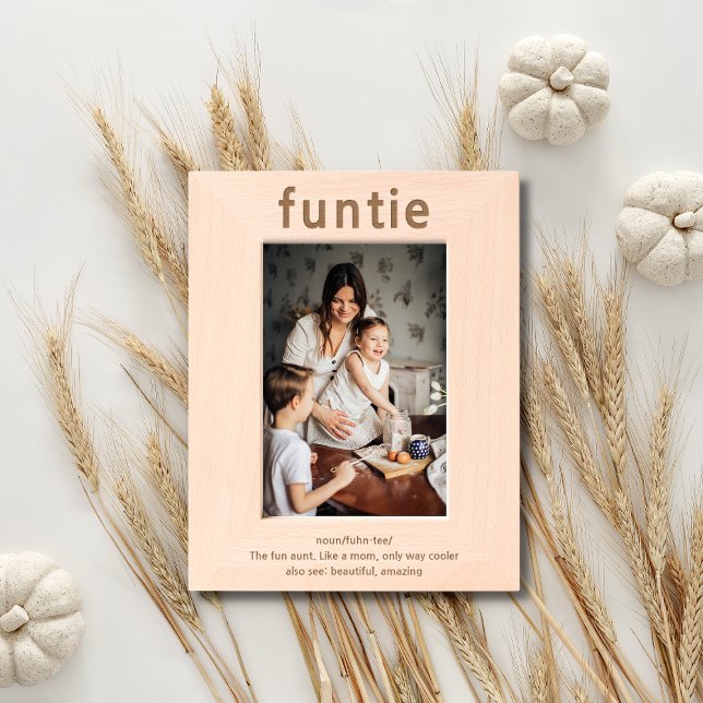 Cadres photo laser de définition amusante Tante (Créateur téléchargé)