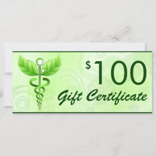 Caduceus Alternative Medicine 100 $ Bon cadeau