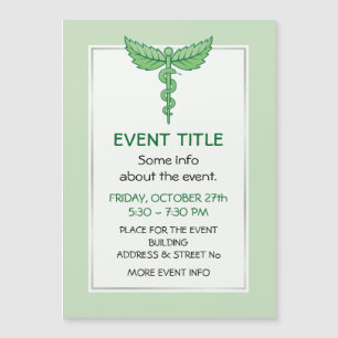 Caduceus avec feuilles