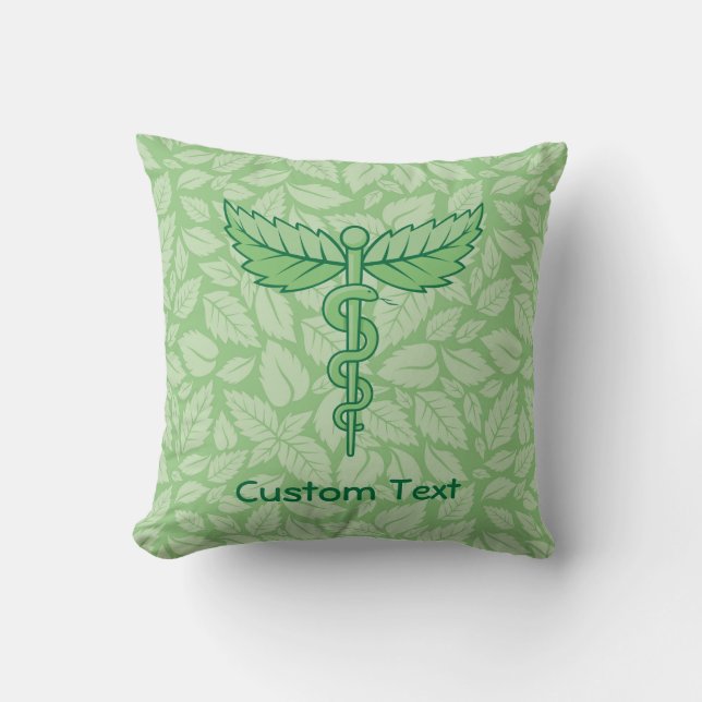 Caduceus avec oreiller Arrière - plan Feuille (Recto)