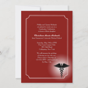 Caduceus Medical Care Invitation de remise de dipl
