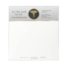 Caduceus Médicale Gold Professional - Bloc-notes