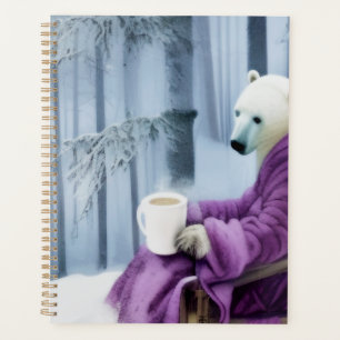 Café à boire à l'ours polaire