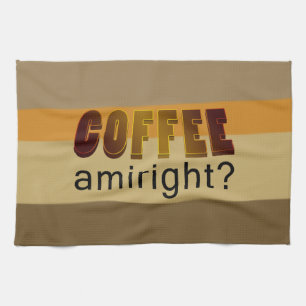 Café Amiright ? linge de cuisine