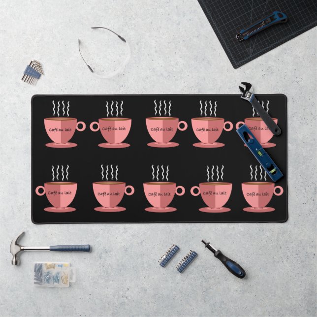 Cafe au Lait Desk Mat (Poste de travail)