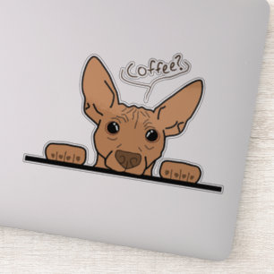 Café ? Autocollant AHT Vinyl