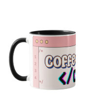 Café avant le code Mug - Drôle programmeur Coupe