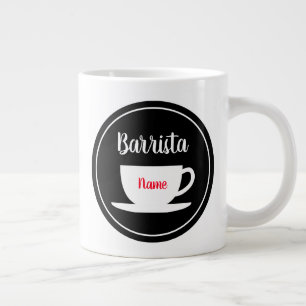 Cafe Barrista tasse à café jumbo personnalisée