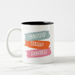 Café Bientôt Mug - Fun Coffee Lover's Cup