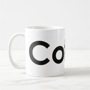 Café, blanc 11 oz classique Mug blanc