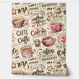 Café boutique Papier peint