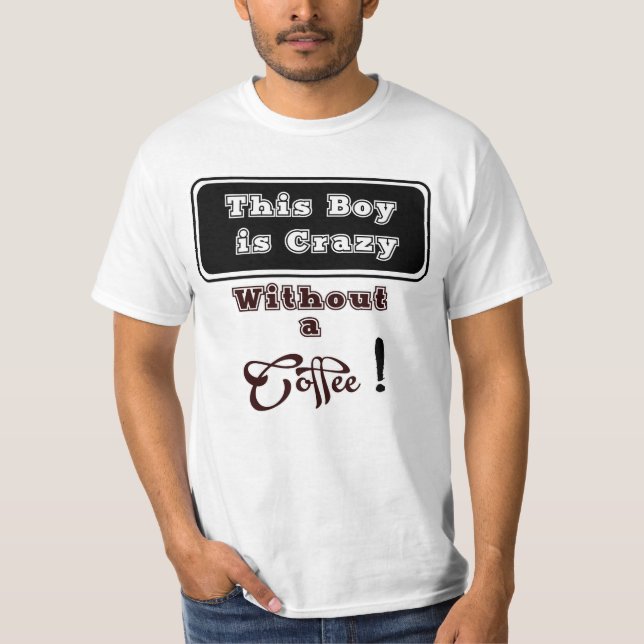 Café Boy ! Par Chennai Indipup T-Shirt (Devant)