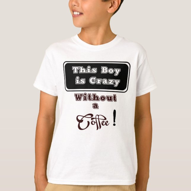 Café Boy ! Par Chennai Indipup T-Shirt (Devant)