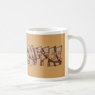 Café Brown Lettrage café Mug