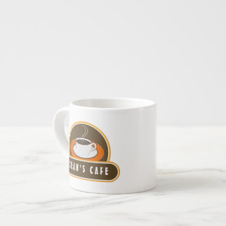 Café Café Café Café Orange Espresso Tasses
