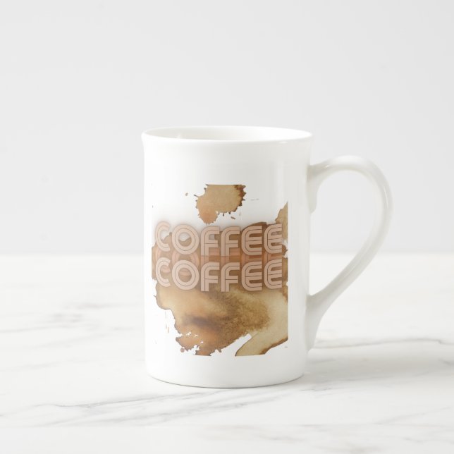 Café Café Café Mug blanc (Droite)