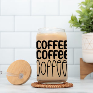 Café Café Café ! Verre de canette de bière