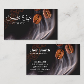 Café Café Carte de visite