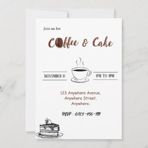Café Café Matin Invitation
