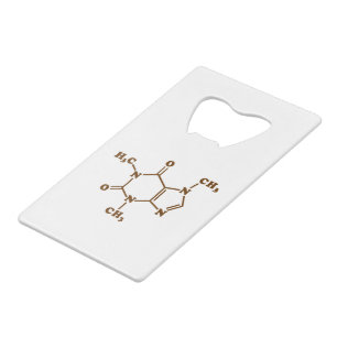 Café caféine Formule chimique moléculaire