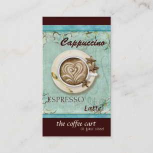 Café Cappuccino, Espresso n Cartes Latte