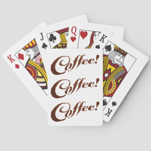 Café - Cartes de jeu (dos)