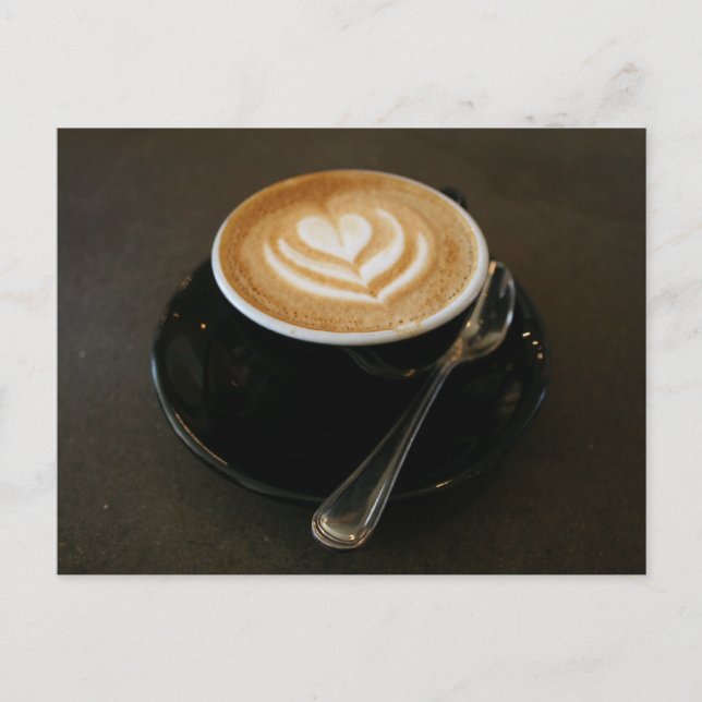 Café c'est l'amour - carte postale (Devant)