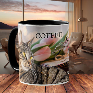 Café Chats et livres Mug