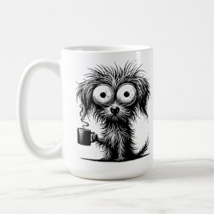 Café Chien tasse de café 15oz
