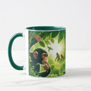 Café chimpanzé Mug