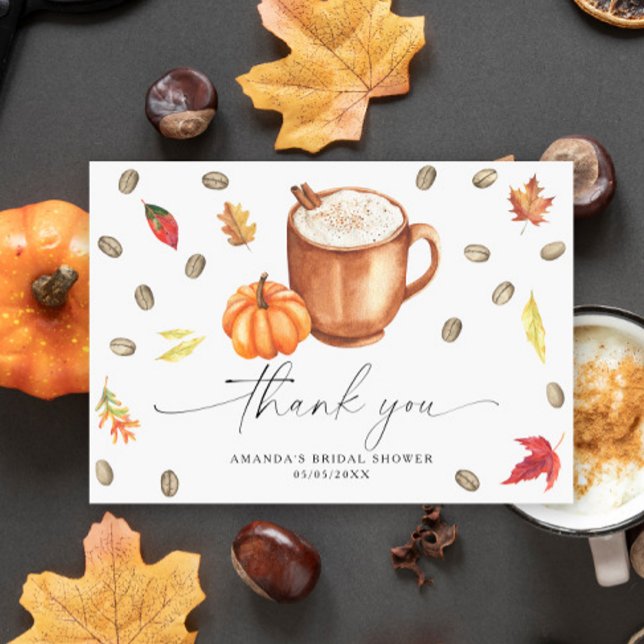 Café Citrouille Merci enterrement de vie de jeune  (Créateur téléchargé)