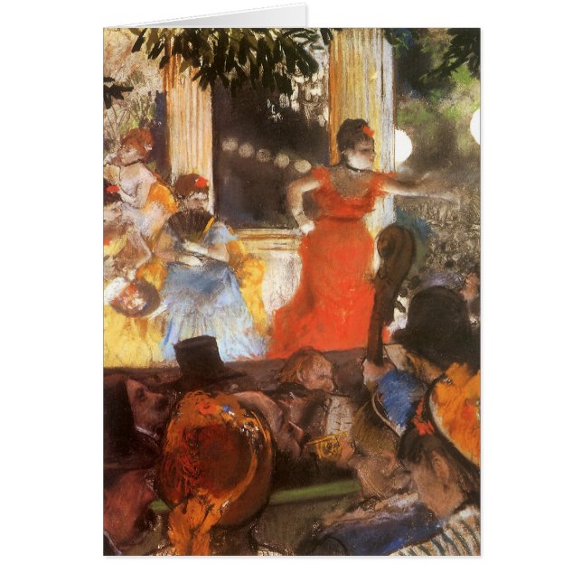 Cafe Concert at Les Ambassadeurs by Edgar Degas (Devant)