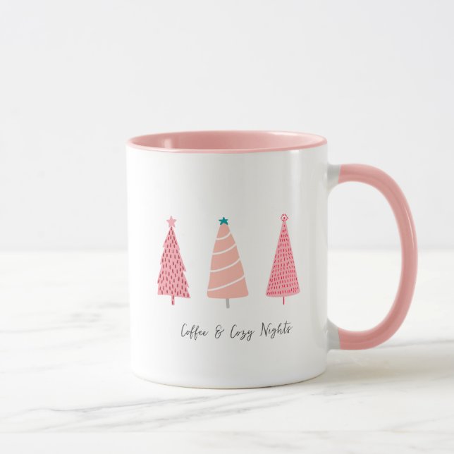 Café & Cosy Nigths - Mug d'arbre de Noël (Droite)