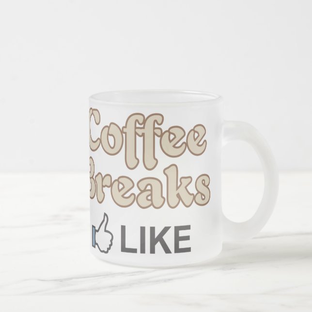 Café Coupure-Comme la tasse en verre givré (Droit)