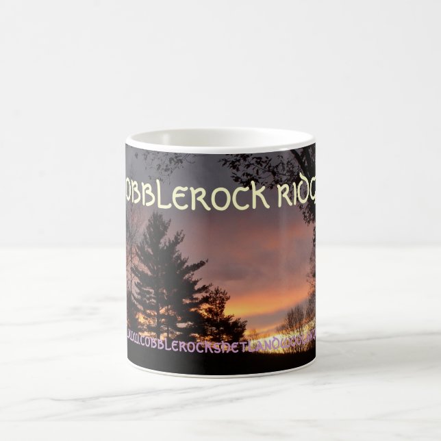CAFÉ DE COBBLEROCKS ET TASSE MORPHING DE CACAO (Centre)