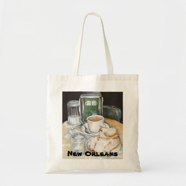 Café de la Nouvelle-Orléans et sac de Beignets (Devant)