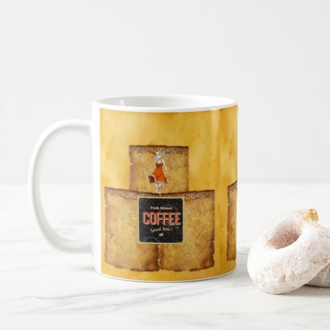 Café de Mug (Avec donut)